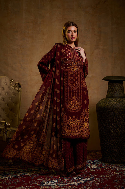 Unstitched Crepe SU- 152 A