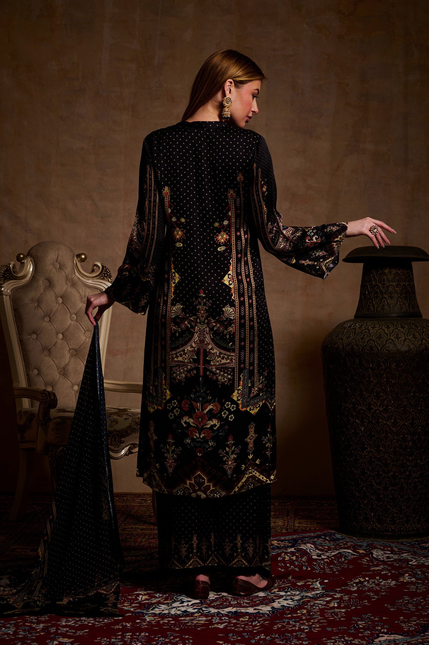 Unstitched Crepe SU - 046