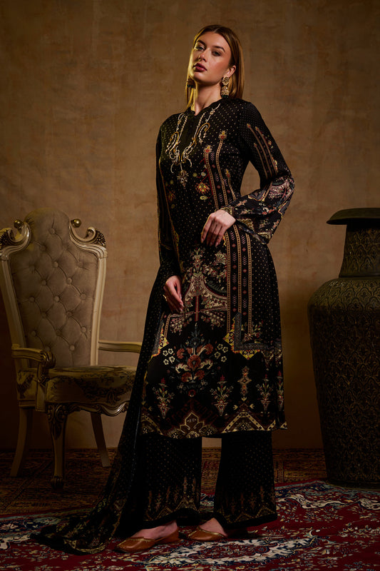 Unstitched Crepe SU - 046