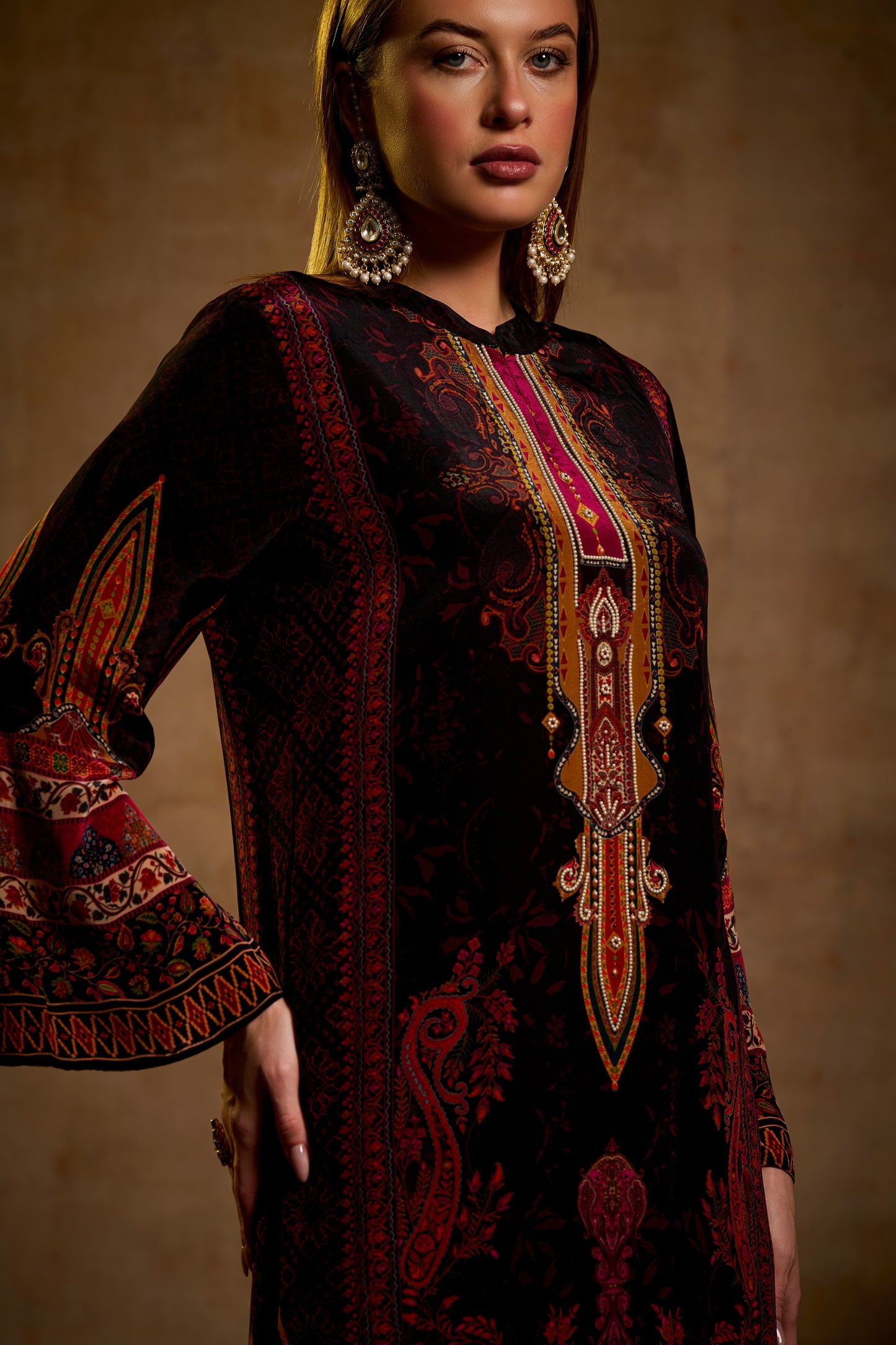 Unstitched Crepe SU-127