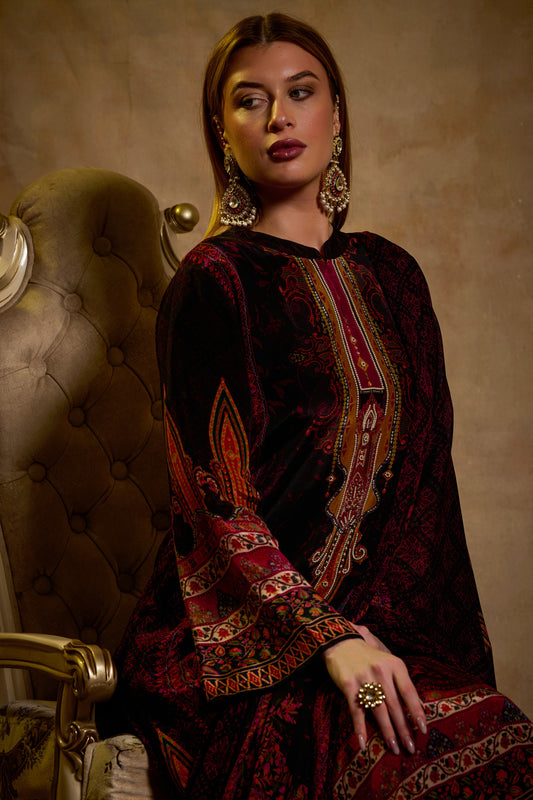 Unstitched Crepe SU-127