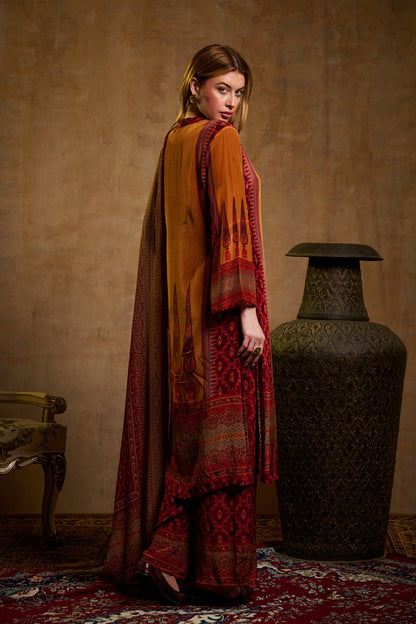 Unstitched Crepe SU - 122