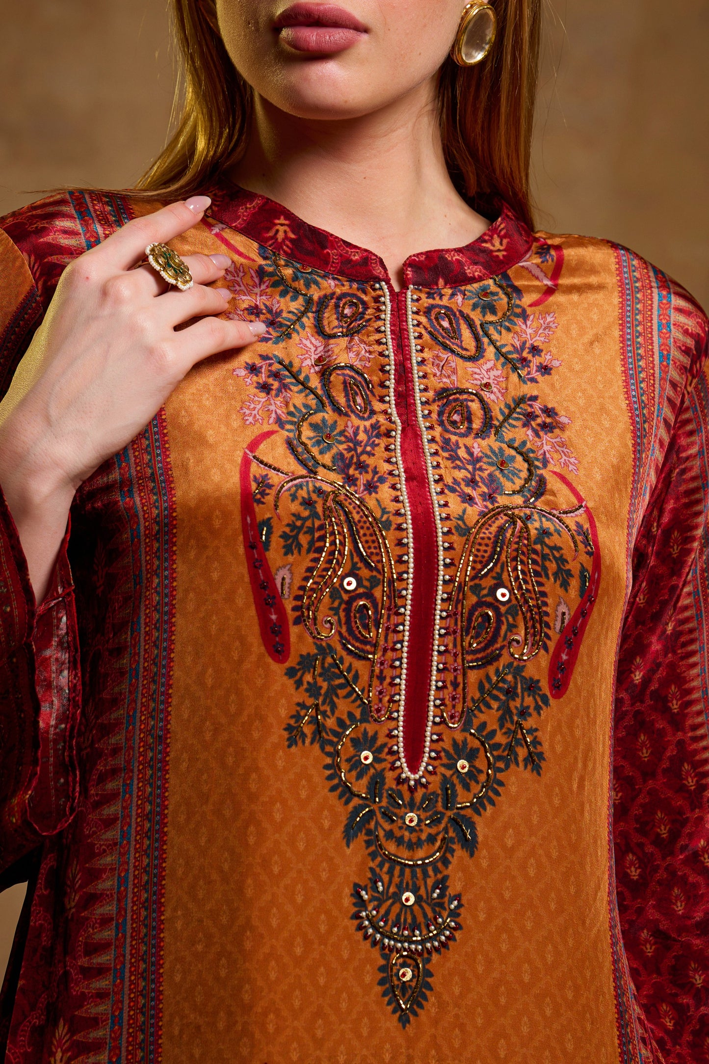 Unstitched Crepe SU - 122