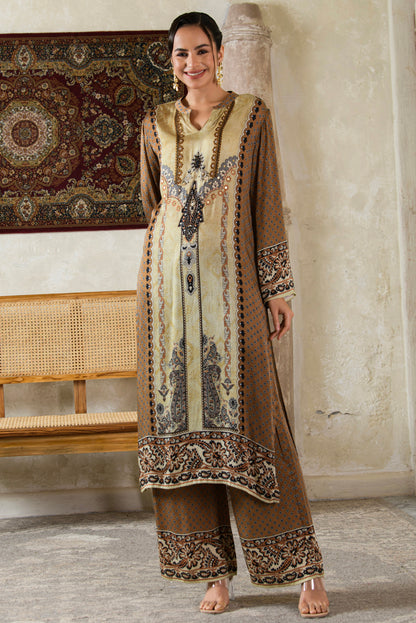 Unstitched Crepe SU - 053