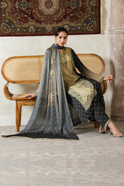 Unstitched Crepe SU-051