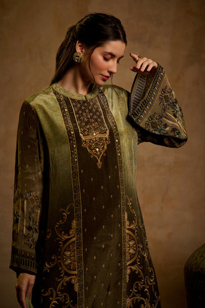 Unstitched Crepe SU - 134