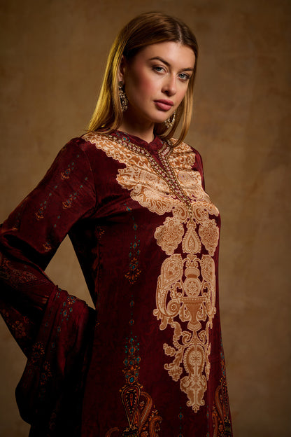 Unstitched Crepe SU - 128