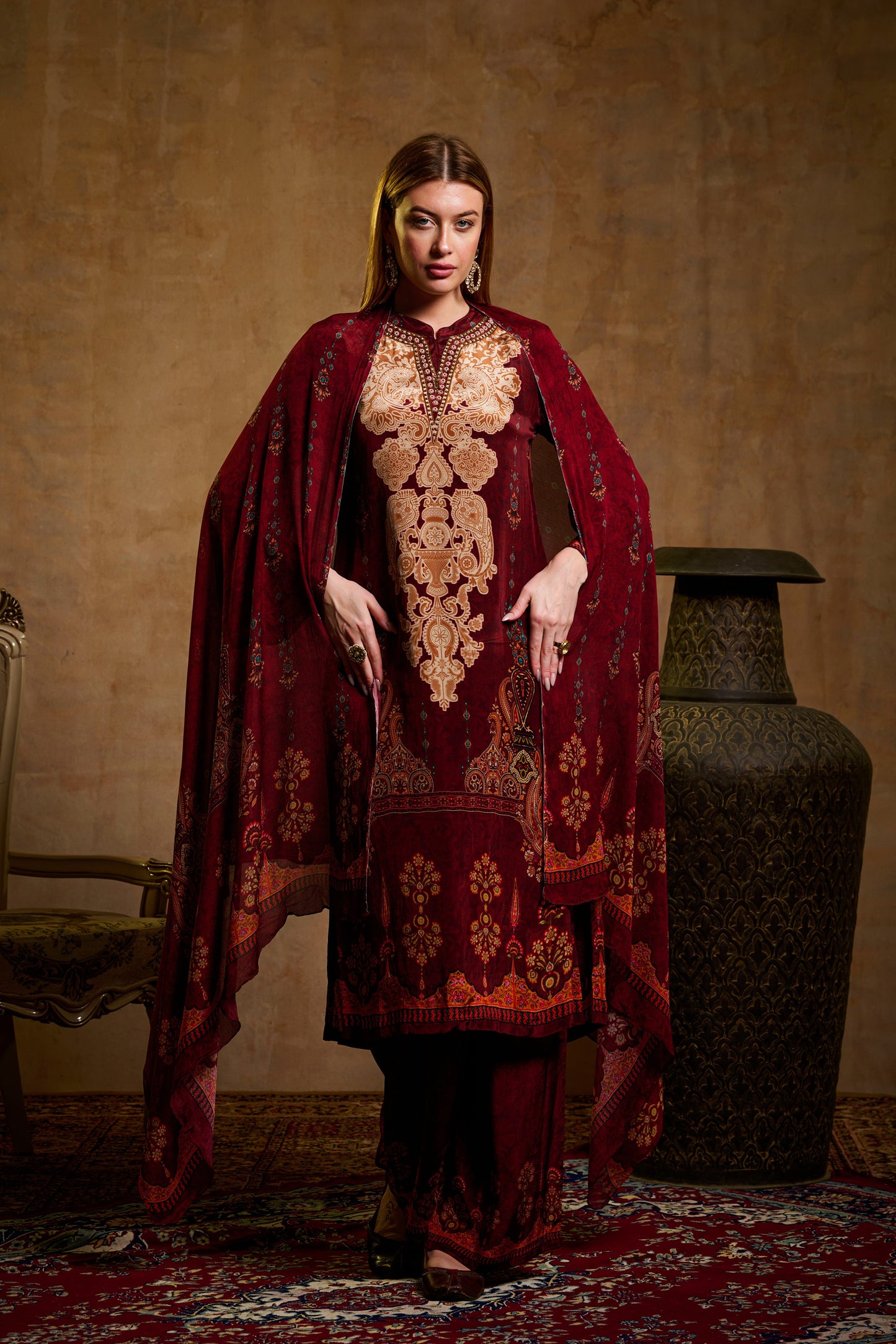 Unstitched Crepe SU - 128