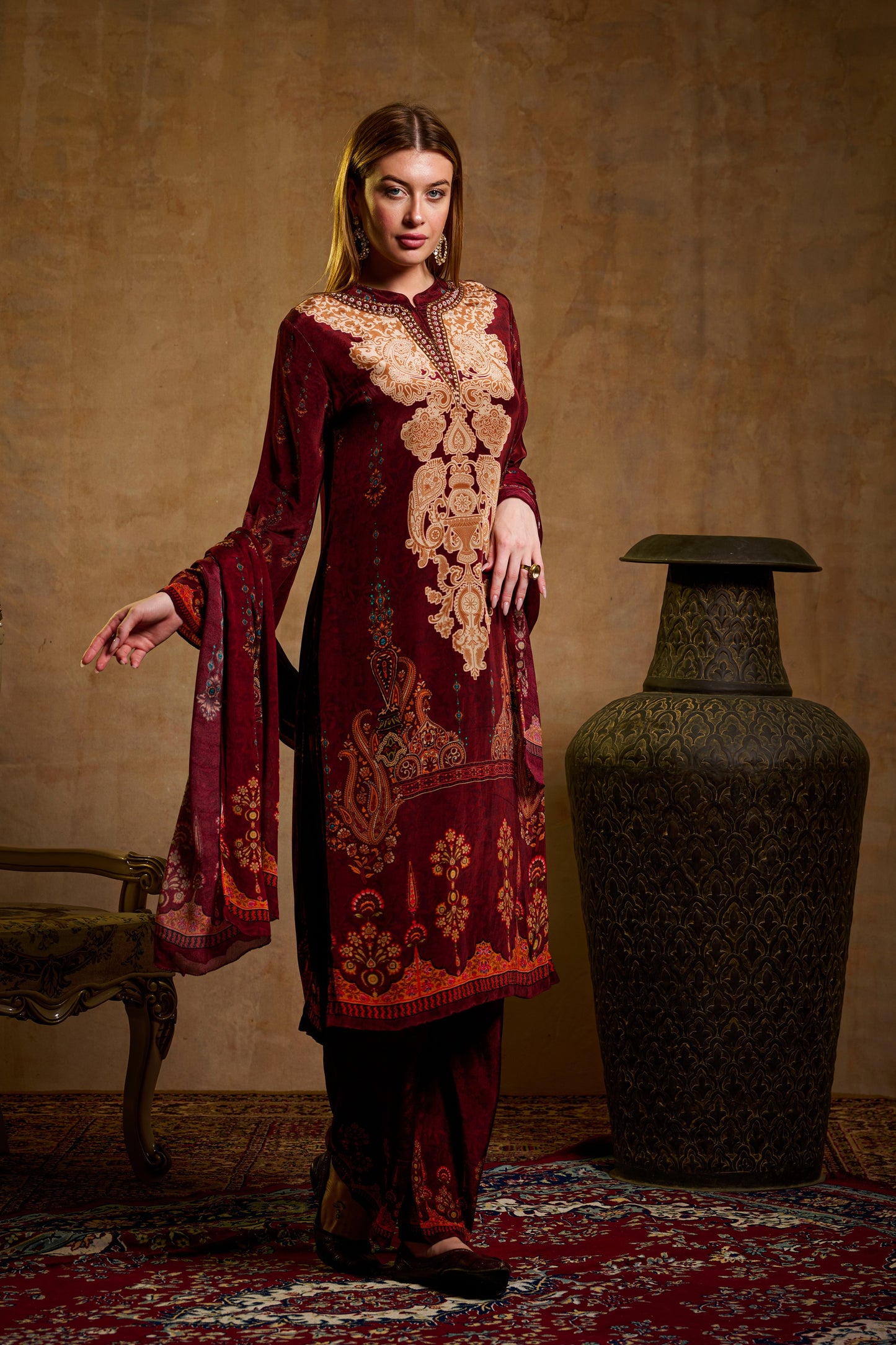 Unstitched Crepe SU - 128