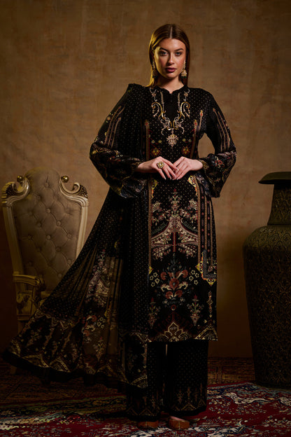 Unstitched Crepe SU - 155