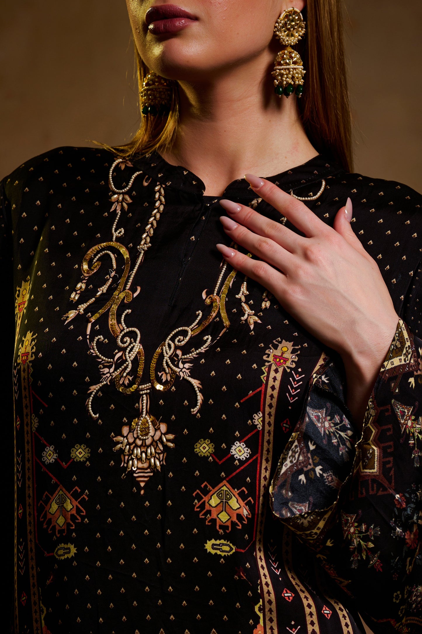 Unstitched Crepe SU - 155