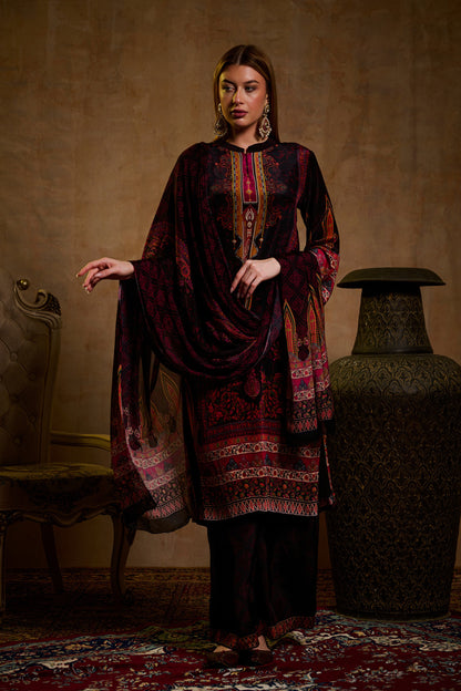 Unstitched Crepe SU-127