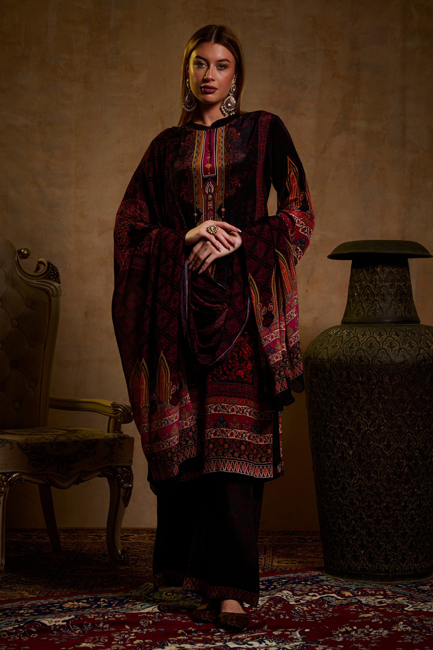 Unstitched Crepe SU-127