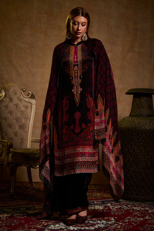 Unstitched Crepe SU-127