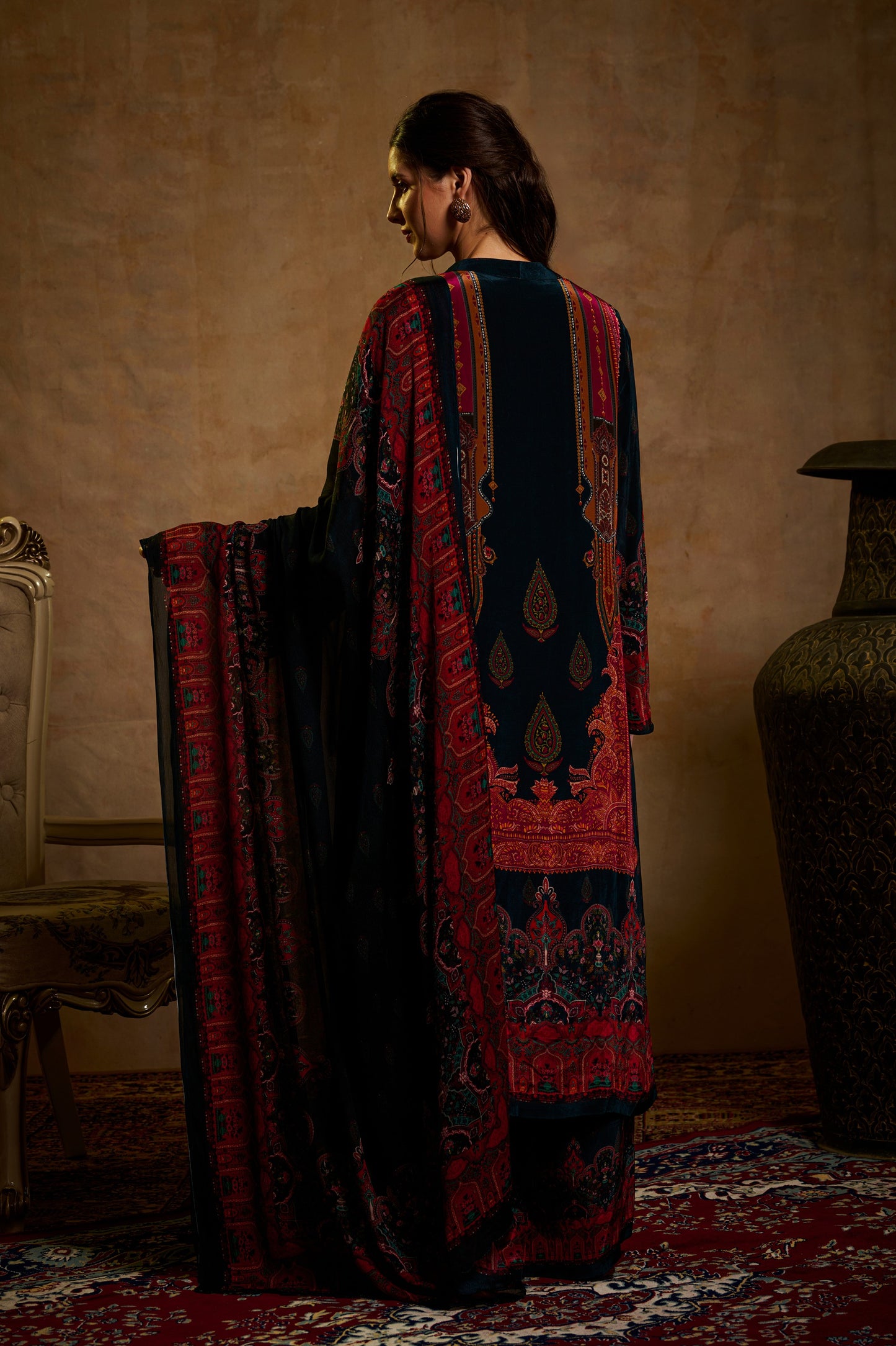 Unstitched Crepe SU - 153