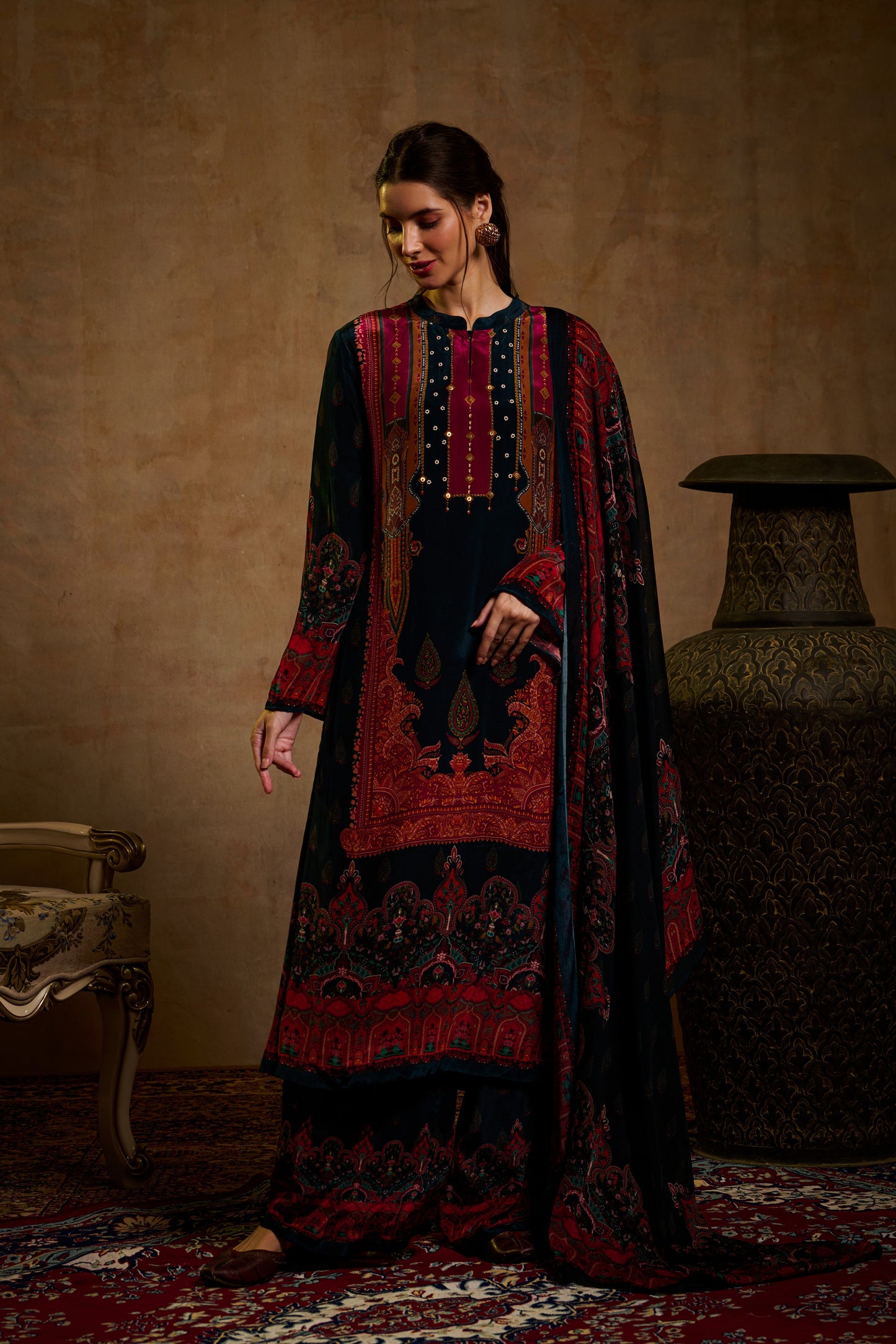 Unstitched Crepe SU - 153