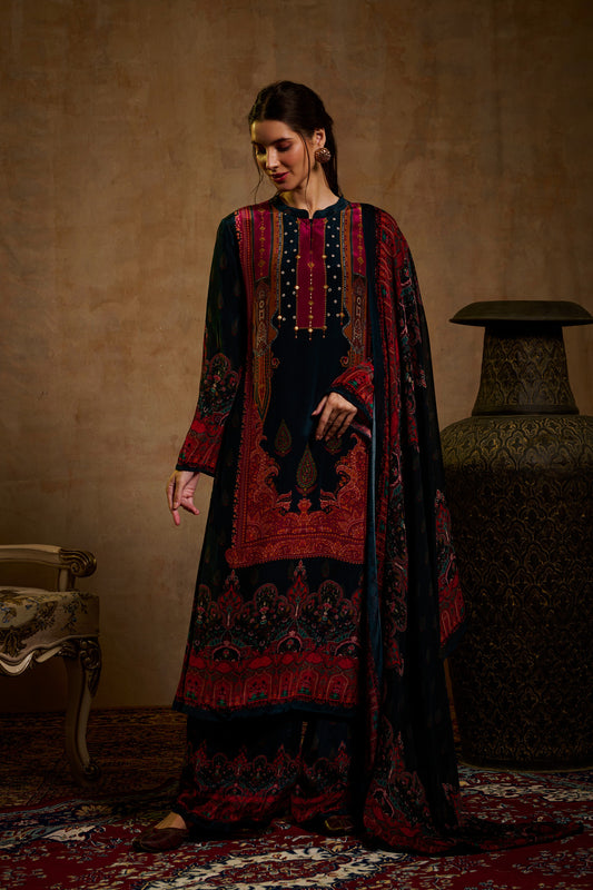 Unstitched Crepe SU - 153