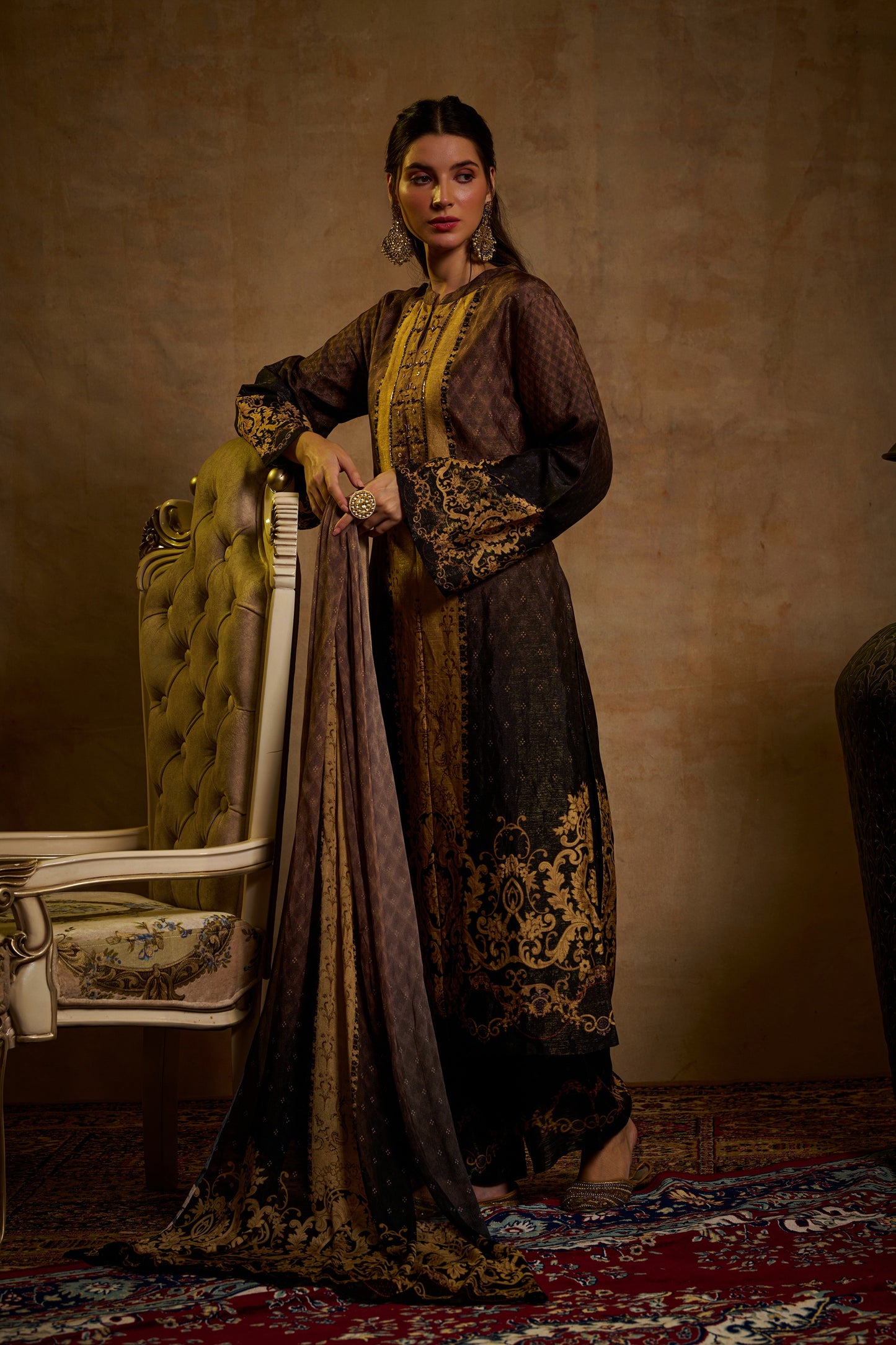 Unstitched Crepe SU - 131